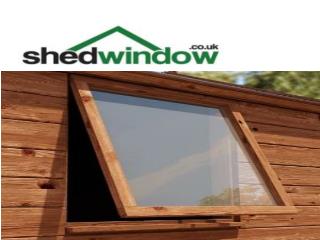 Shed window UK