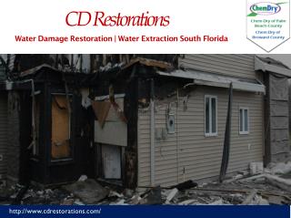 Water Damage Restoration Near Palm Beach International Airport Florida