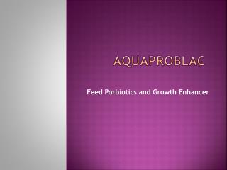 Aquaculture additives in india