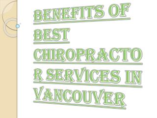 Natural Professional Chiropractor services in Vancouver