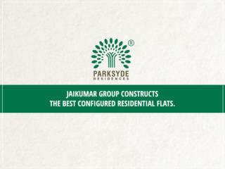 Best Configured Residential Flats.