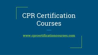 Online First Aid Recertification