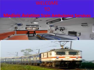 Best and Fast Medical Facilities Train Ambulance Services in Allahabad by Medivic Aviation