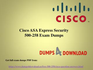 Final Cisco 500-258 Exam Study Material - Dumps4Download.us