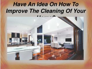 Cleaning Services West Palm Beach