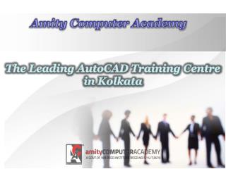 The Leading AutoCAD Training Centre in Kolkata