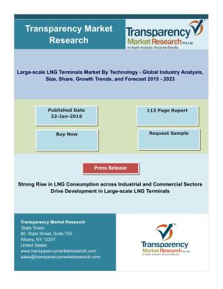 Large-scale LNG Terminals Market By Technology - Global Industry Analysis, Size, Share, Growth Trends, and Forecast 2015