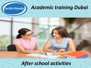 Language courses Dubai | activstudy.com | Activstudy