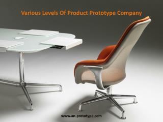 Various Levels Of Product Prototype Company