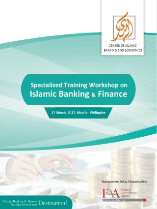 Islamic Banking & Finance Training Workshop at Philippine