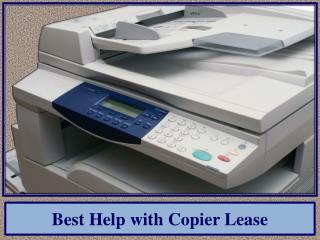 Best Help with Copier Lease