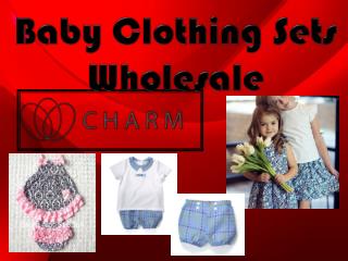 Baby Clothing Sets Wholesale
