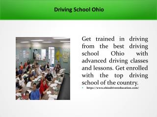Driving School Ohio