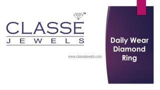 Buy Diamond Rings Online only at Classejewels