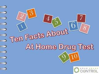 Ten Facts About At Home Drug Test