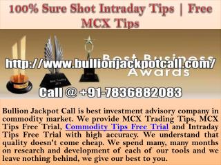 100% Sure Shot Intraday Tips