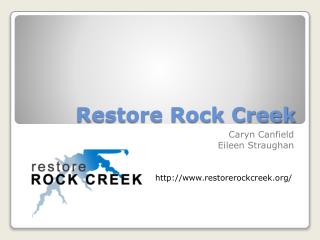 Restore Rock Creek