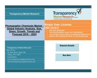 Photographic Chemicals Market: Rising Use of Print Media for Promotional Activities, Growth By 2024