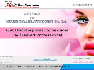 Beauty Services At Doorstep