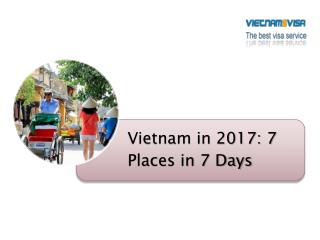 Vietnam in 2017: 7 Places in 7 Days