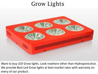 Grow Lights - ledhydroponics.co.uk