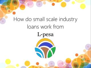 Small Scale Industry Loans Tanzania