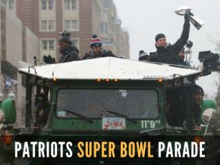 Patriots Super Bowl parade