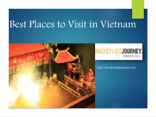 Best Places to Visit in Vietnam