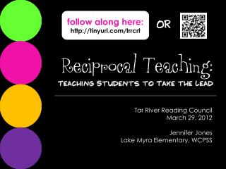 Reciprocal Teaching: A Comprehension Strategy