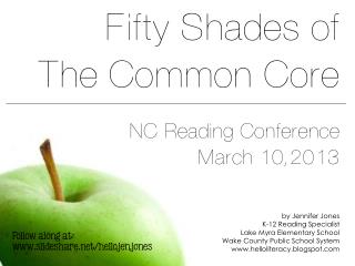 Fifty Shades of the Common Core: NCRA