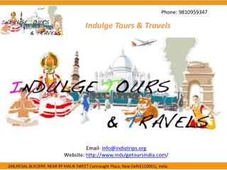 Affordable Tour Packages in India