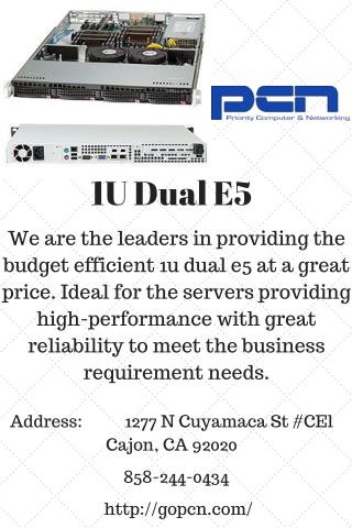 1U Dual E5