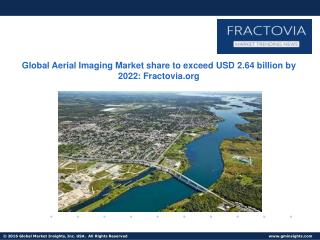Aerial Imaging Market share in Asia pacific worth over $400mn by 2022