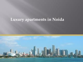 Luxury apartments in Noida