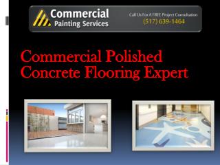 Commercial Polished Concrete Flooring Expert