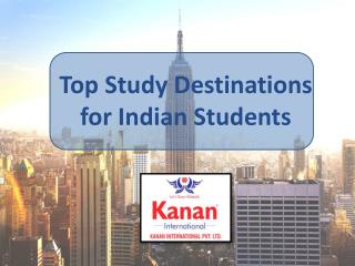 Top Study Destinations for Indian Students