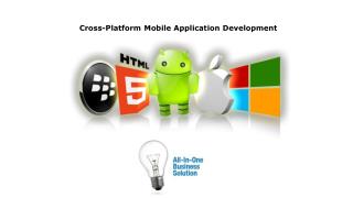 Cross platform mobile application development