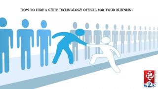 How and why your startup should hire a cto