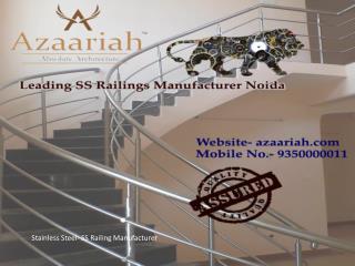 Stainless Steel- SS Railing Manufacturer Call 9350000011