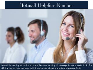 Hotmail helpdesk expert fix all your issue effectively on Hotmail helpdesk number