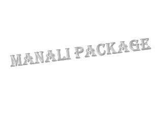 Manali Package