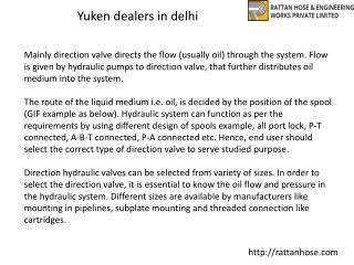 Yuken Dealers in Delhi