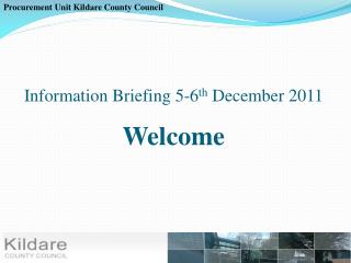 Procurement Unit Kildare County Council