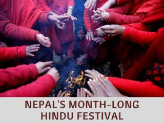 Nepal's month-long Hindu festival