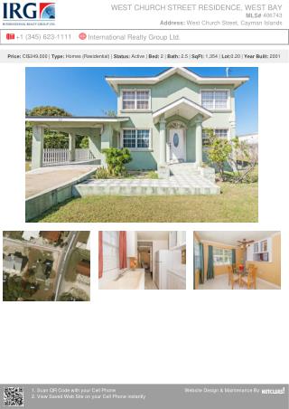 West Church Street Residence - Residential Property by IRG Cayman