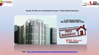Panchsheel Greens 2 Noida Extension