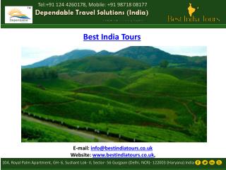 Best Tour Planners In India