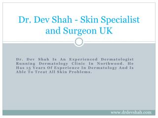 Find Acne Dermatologist Treatment in North West London