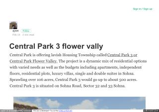 Central Park 3 Plots