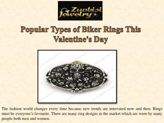 Popular Types of Biker Rings This Valentine's Day